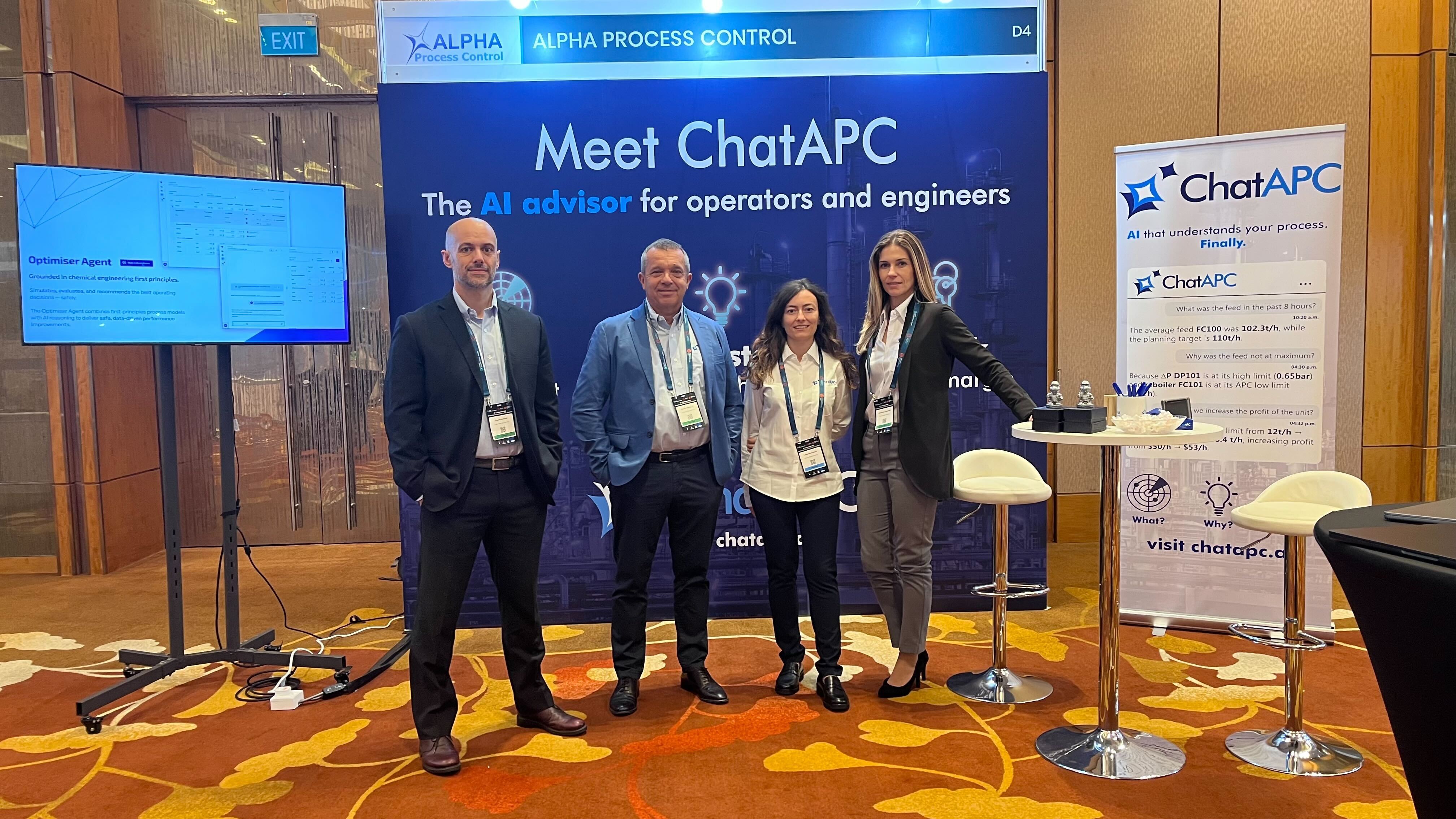 Alpha Process Control Team in Singapore for Asia Downstream 2025